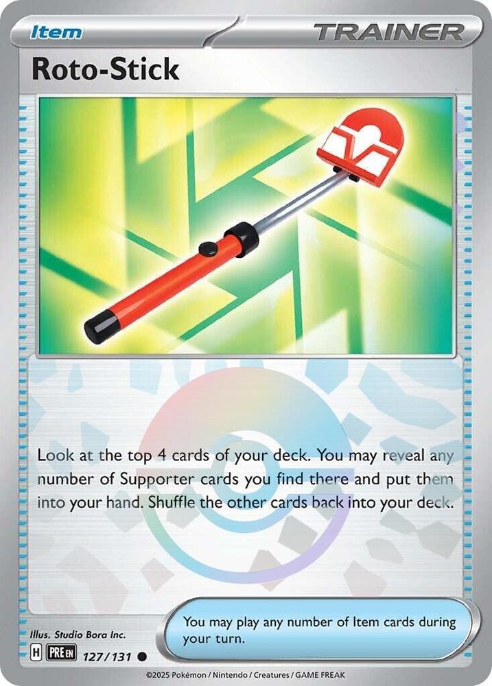 Roto-Stick (Poke Ball Pattern) - Prismatic Evolutions (PRE) #127