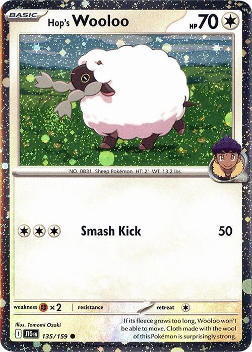 Hop's Wooloo - (JTG) #135 (Cosmo Holo) - SV: Journey Together (SVP)