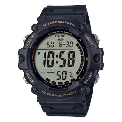 Black/Gold - Wrist-A-Hit™ - AE1500WHX-1AV (CCW-AE1500WHX-1AV)