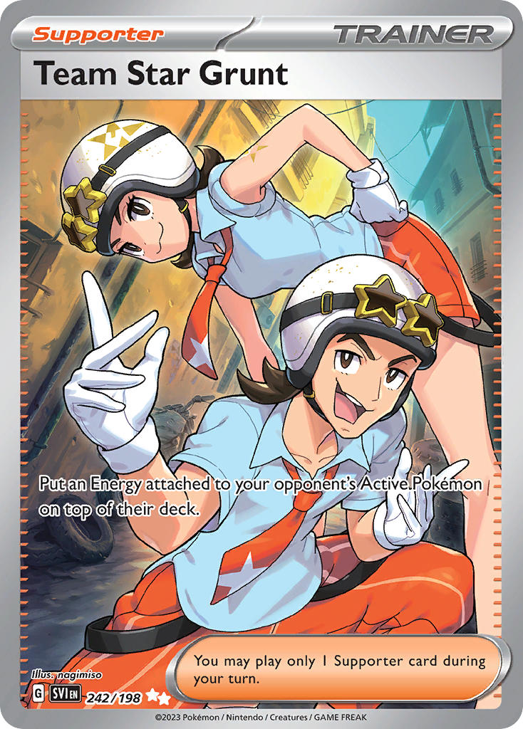 Team Star Grunt · Scarlet & Violet (SVI) #242