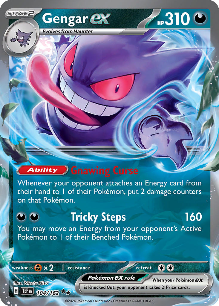 Gengar ex · Temporal Forces (TEF) #104