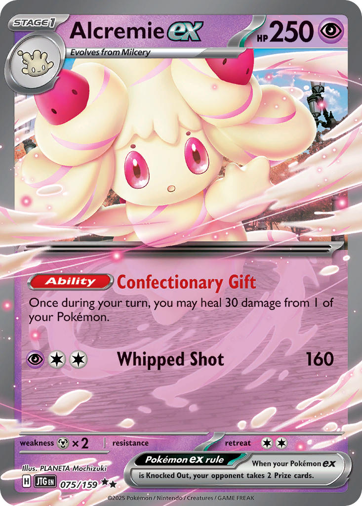Alcremie ex · Journey Together (JTG) #075