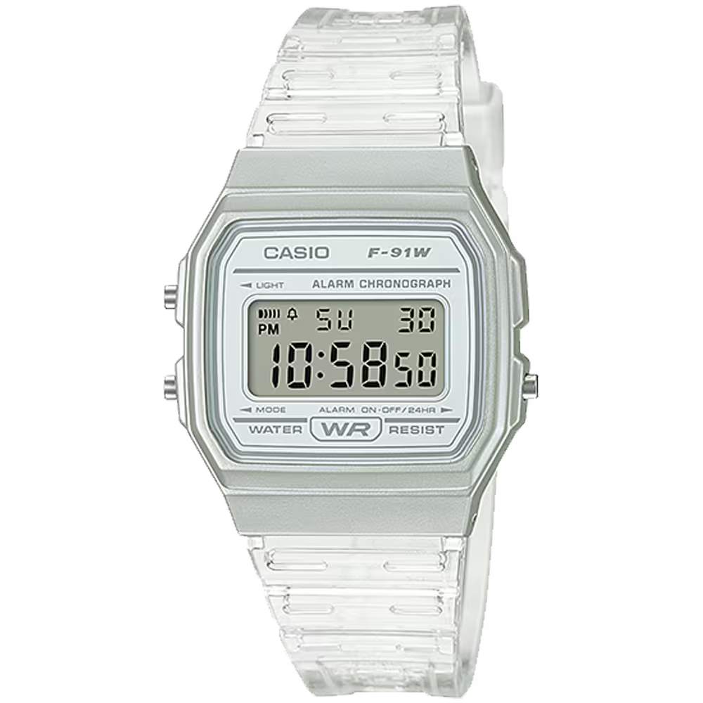 Clear - Wrist-A-Hit™ - F-91WS-7CF (CCW-F-91WS-7CF)