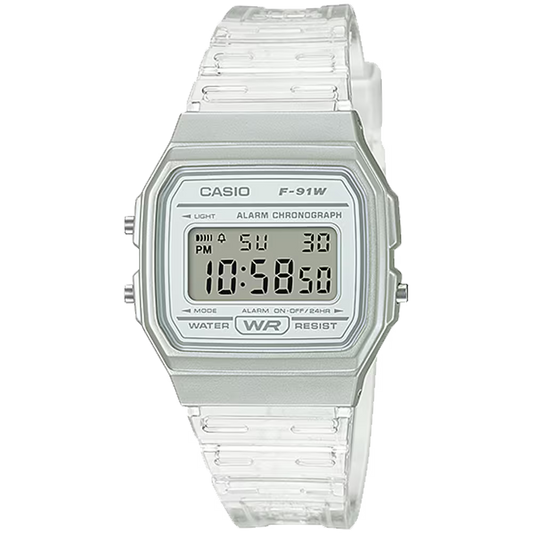 Clear - Wrist-A-Hit™ - F-91WS-7CF (CCW-F-91WS-7CF)