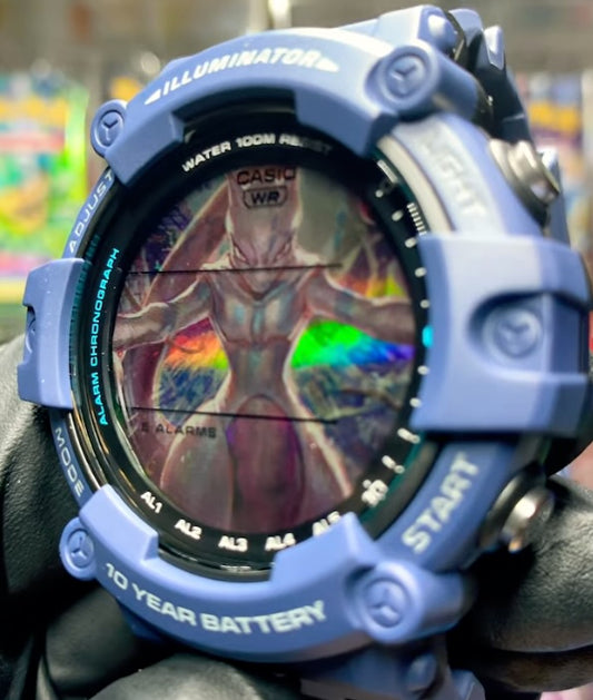 Mewtwo Custom Casio Watch (CCW-150)