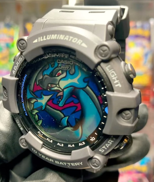 Mega Charizard X Custom Casio Watch (CCW-023) (Copy)