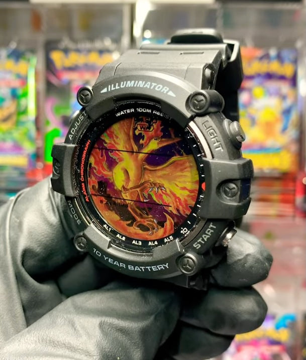 Moltres Custom Casio Watch (CCW-014)