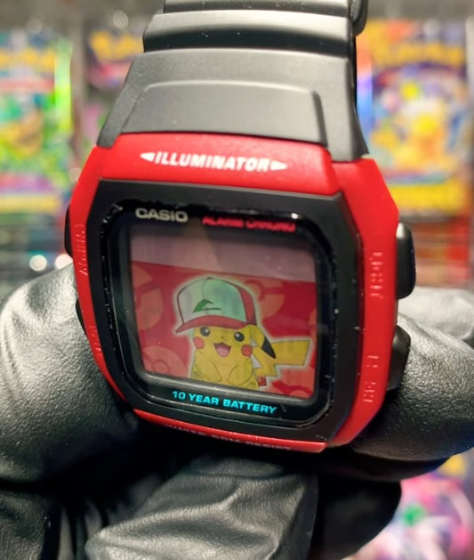Ash's Pikachu Custom Casio Watch (CCW-109)