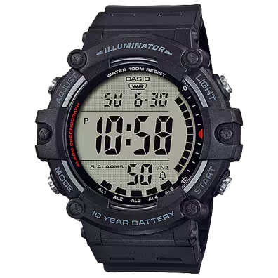 Black/Silver - Wrist-A-Hit™ - AE1500WH-1AV (CCW-AE1500WH-1AV)