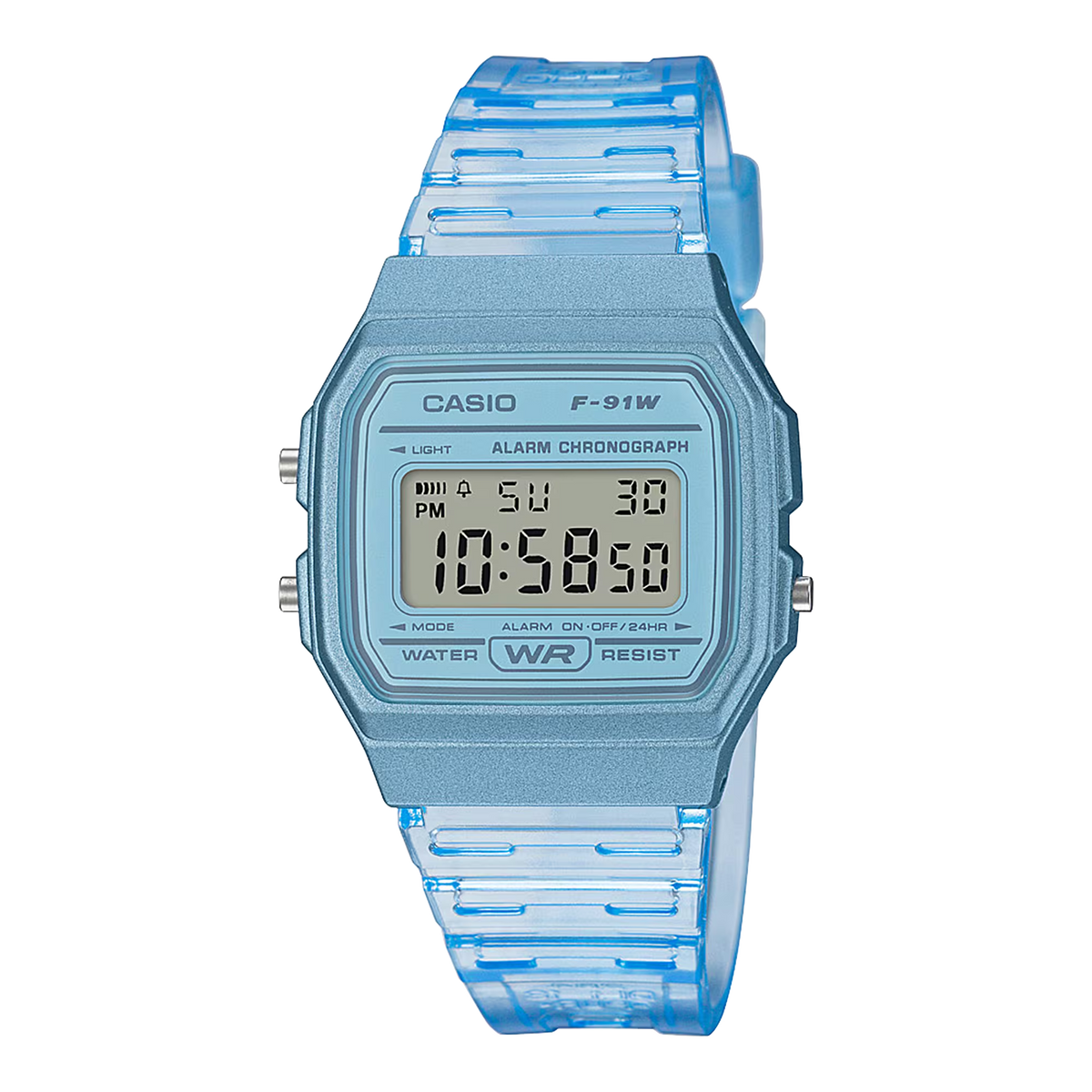Blue - Wrist-A-Hit™ - F-91WS-2CF (CCW-F-91WS-2CF)