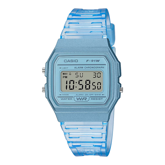 Blue - Wrist-A-Hit™ - F-91WS-2CF (CCW-F-91WS-2CF)