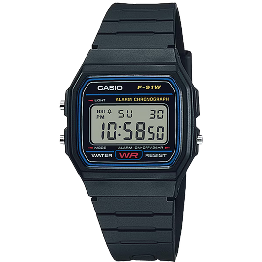 Blu/Blk - Wrist-A-Hit™ - F-91W-1 (CCW-F-91W-1)