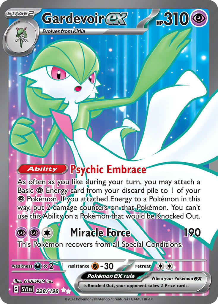 Gardevoir ex ·  Scarlet & Violet (SVI) #228