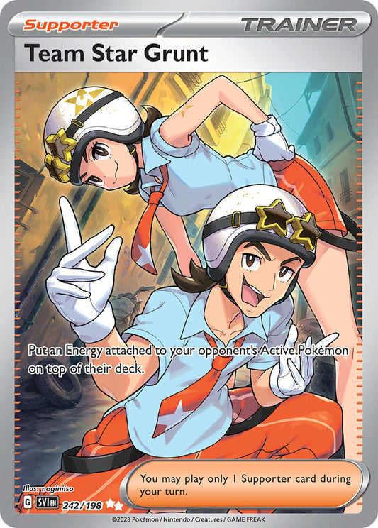 Team Star Grunt · Scarlet & Violet (SVI) #242