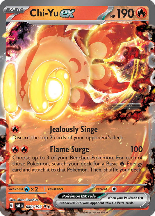 Chi-Yu ex · Paldea Evolved (PAL) #040