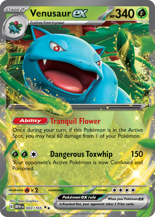 Venusaur ex · 151 (MEW) #003