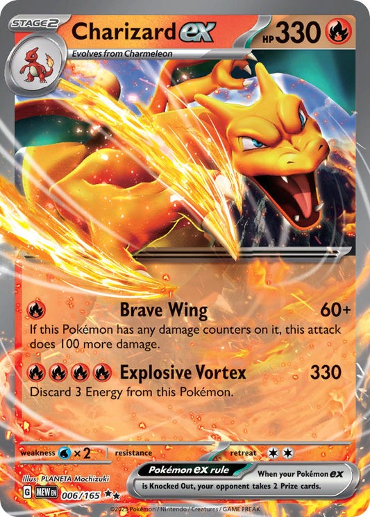 Charizard ex · 151 (MEW) #006