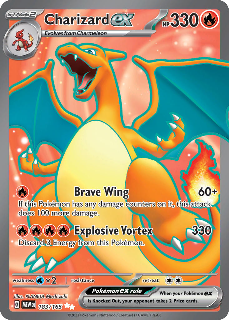 Charizard ex · 151 (MEW) #183