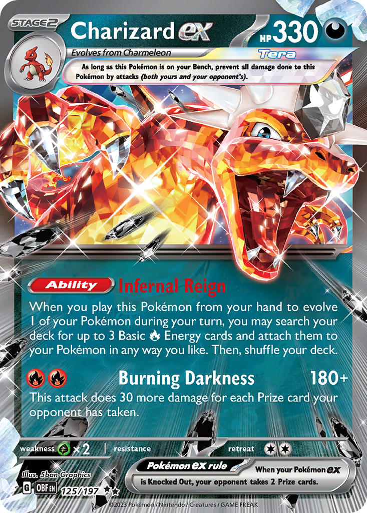 Charizard ex · Obsidian Flames (OBF) #125