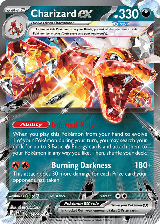 Charizard ex · Paldean Fates (PAF) #054