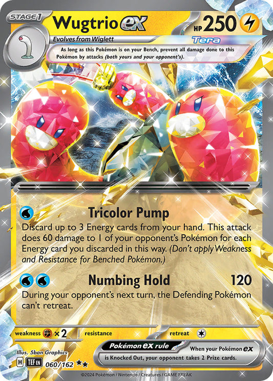 Wugtrio ex · Temporal Forces (TEF) #060