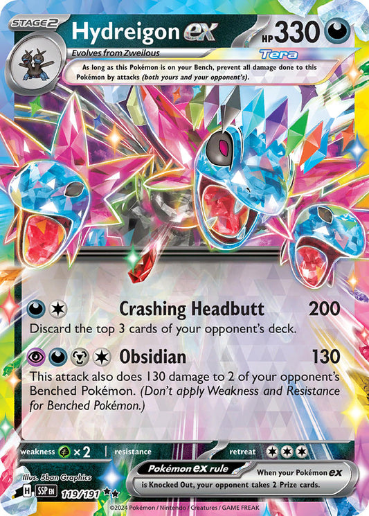 Hydreigon ex · Surging Sparks (SSP) #119