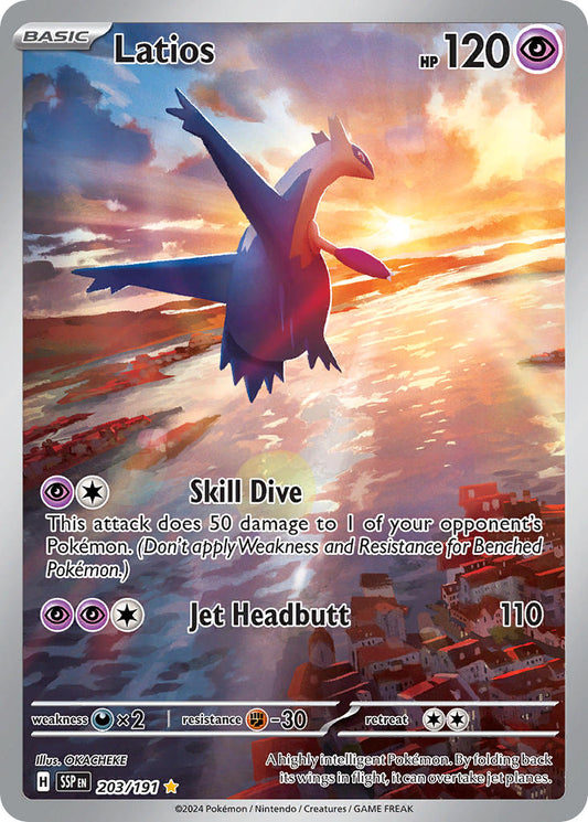 Latios · Surging Sparks (SSP) #203