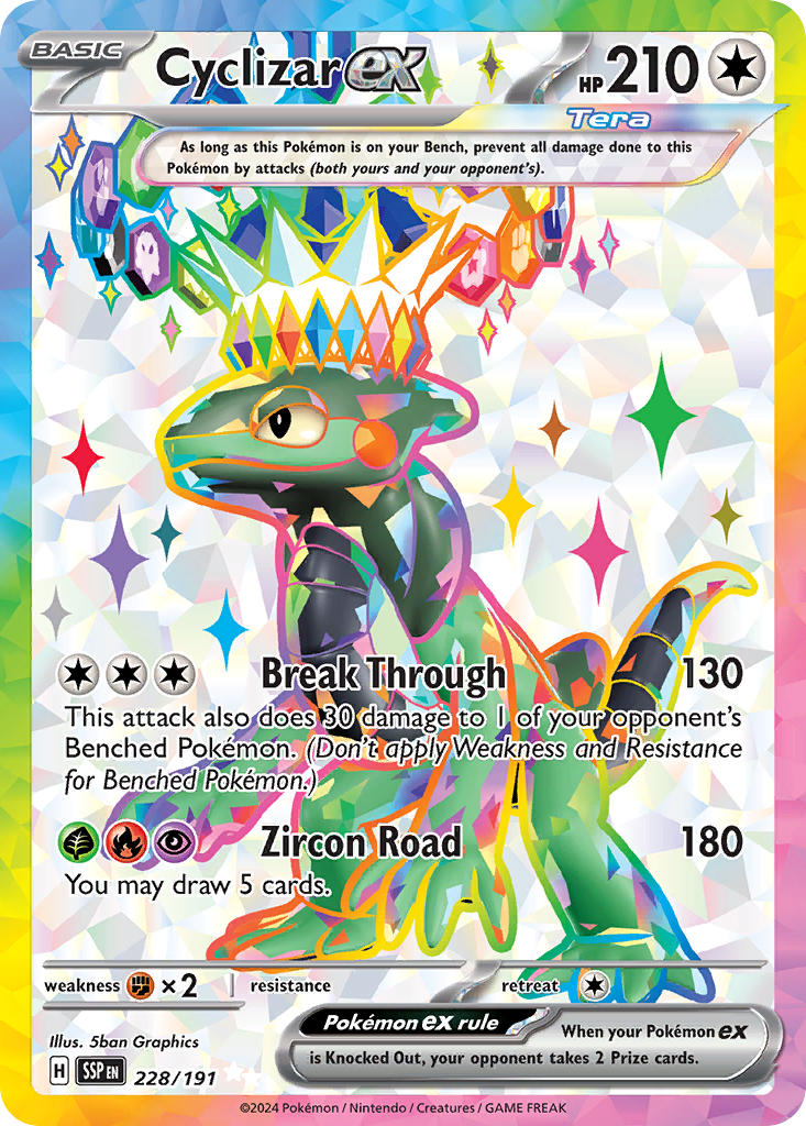 Cyclizar ex · Surging Sparks (SSP) #228