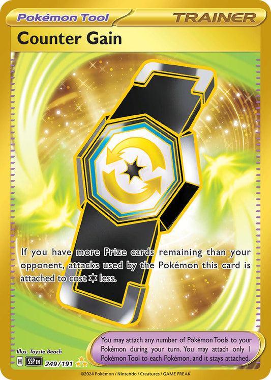 Counter Gain · Surging Sparks (SSP) #249