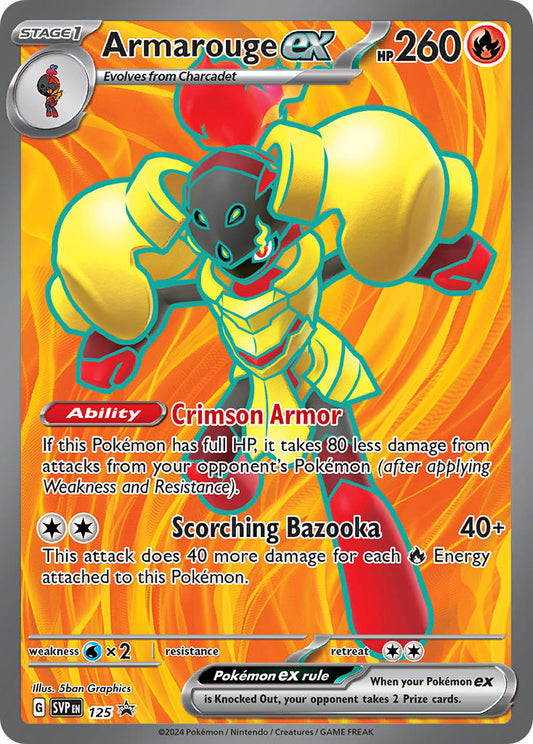 Armarouge ex - 125 - SV: Scarlet & Violet Promo Cards (SVP)