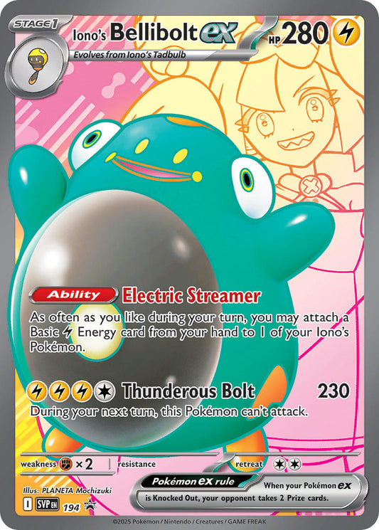 Iono's Bellibolt - 194 - SV: Scarlet & Violet Promo Cards (SVP)